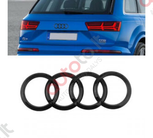 Audi Q7 4M juodi žiedai (galas 230mm)