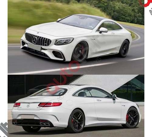 Mercedes S63 AMG C217 Coupe facelift priekinis bamperis