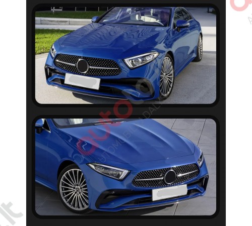 C257 W257 CLS priekiniu FULL LED žibintų komplektas 2018-2023