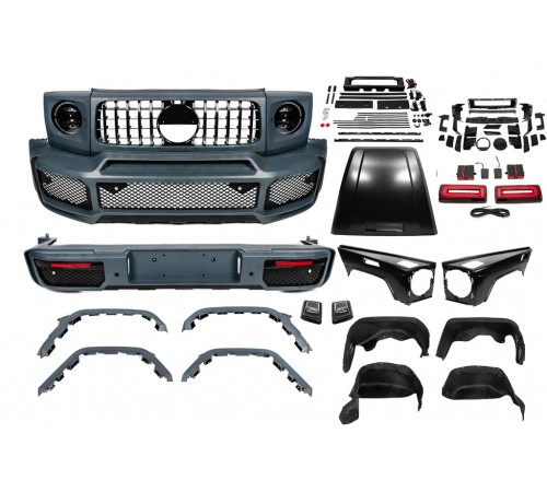 Mercedes W464 G63 BRABUS apdailos komplektas
