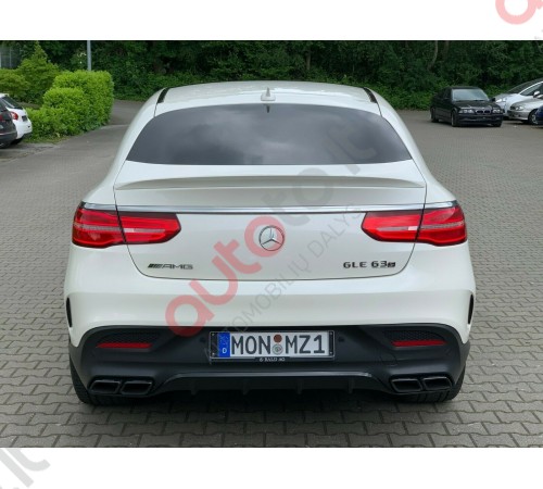 GLE Coupe 63 AMG C292 galinis difuzorius "BLACK" (2015-2019)