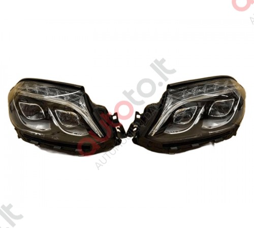 GLE W166 full led žibintai 2015-2019
