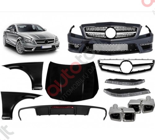 W218 CLS 63 AMG apdailos komplektas 2011-2014 