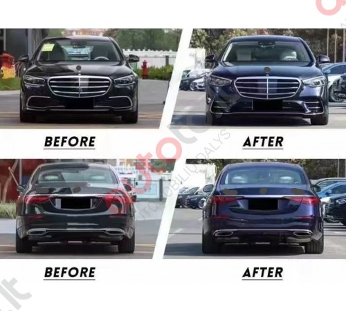 Mercedes W223 AMG Line paketo apdailos komplektas S320 S400 S450