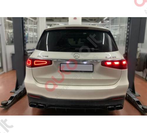 Mercedes GLS X167 facelift galiniai žibintai 2024+