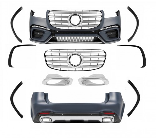 GLS 450 AMG line 2024+ apdailos komplektas skirtas Mercedes Benz GLS X167 modeliams (2019-2025)