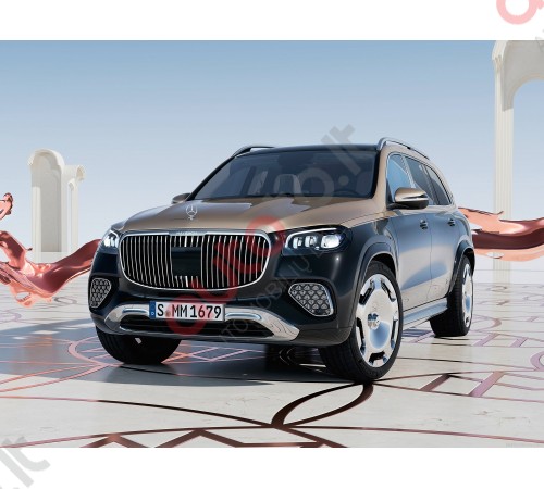 GLS 600 MAYBACH look apdailos komplektas skirtas Mercedes Benz GLS X167 modeliams (2024+) 