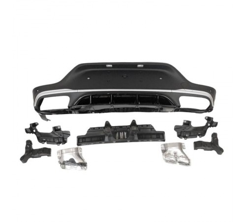 Mercedes GLC COUPE C253 galinis AMG difuzorius 2015-2021