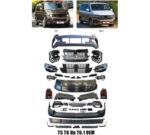 VW Transporter T5 T6 perdarymo komplektas į T6.1