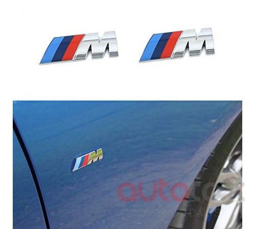 BMW M sparnų ženkliukai