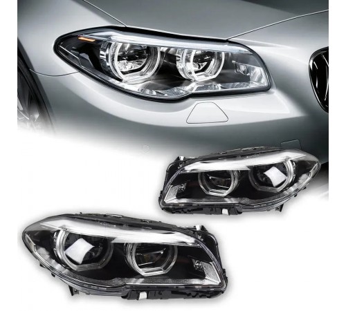 BMW F10 2011-2017 priekiniai FULL LED žibintai