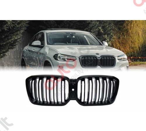 Bmw X3 X4 G01 G02 LCI priekinės performance grotelės 2022+