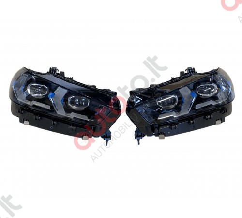 BMW X5 X6 G05 G06 priekiniai LCI LASER look žibintai