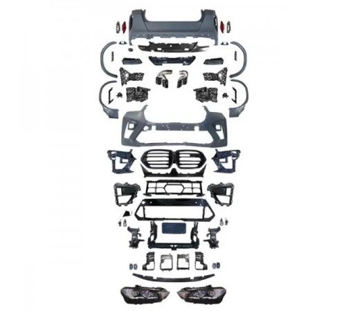 Bmw X6M G06 F96 LCI apdailos komplektas skirtas atnaujinti modelį