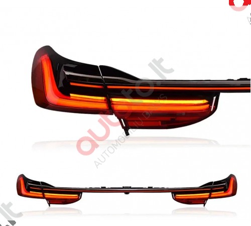 BMW G11 G12 LCI galinių žibintų komplektas. 