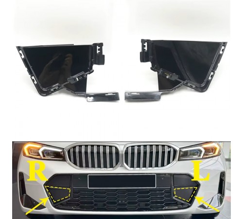 BMW 3 Serijos G20 LCI priekinis tempimo kilpos dangtelis (2023-2025)