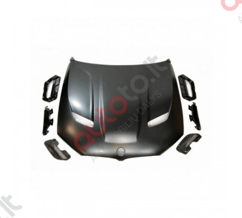 BMW G30, G31 2017-2024 M5 F90 stiliaus CS variklio dangtis