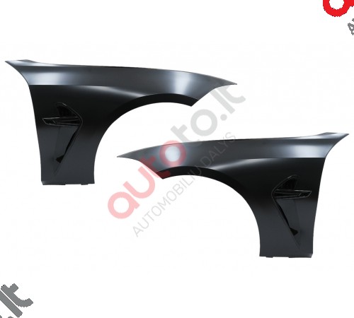 BMW G30, G31 2017-2024 M5 F90 Stiliaus Priekiniai Sparnai