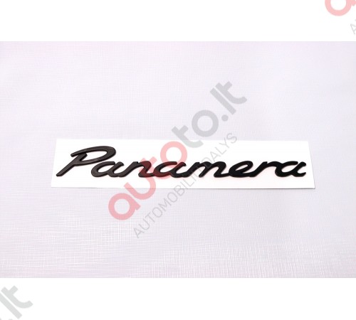 PANAMERA S juodos raidės