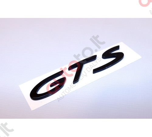 Porsche GTS emblema